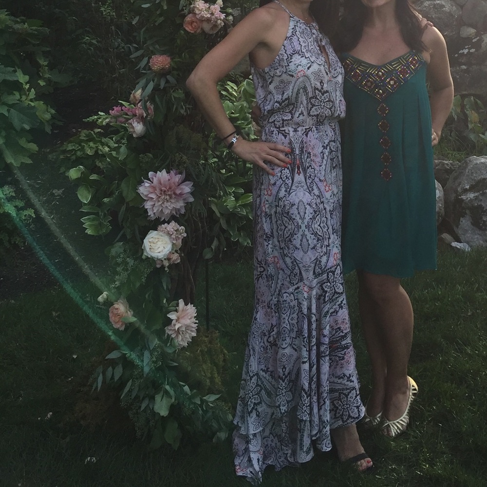 Parker maxi dress size small